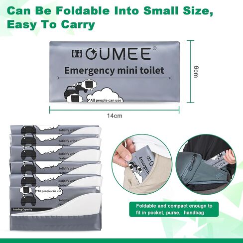OUMEE 8/12/20/28 Pack Disposable Urine Bags in Saudi Arabia