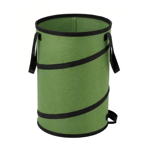 Collapsible Trash Can 13 Gallon, Pop Up Trash Can with Zipper Lid in Saudi Arabia
