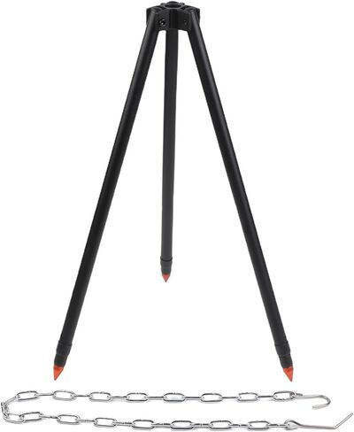 Adjustable Campfire Tripod 123cm Aluminum Cooking Stand in Saudi Arabia