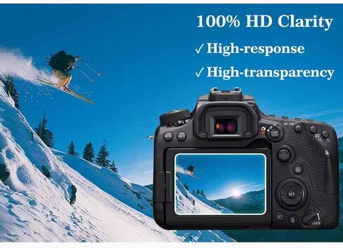 ULBTER Screen Protector for Canon EOS 90D 80D 70D 77D Camera [3+2 Pack] in Saudi Arabia