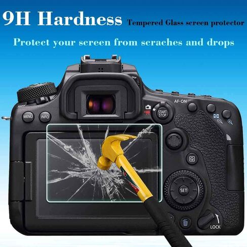 ULBTER Screen Protector for Canon EOS 90D 80D 70D 77D Camera [3+2 Pack] in Saudi Arabia