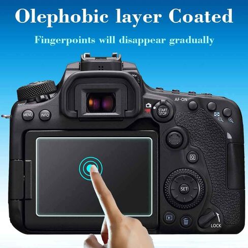 ULBTER Screen Protector for Canon EOS 90D 80D 70D 77D Camera [3+2 Pack] in Saudi Arabia