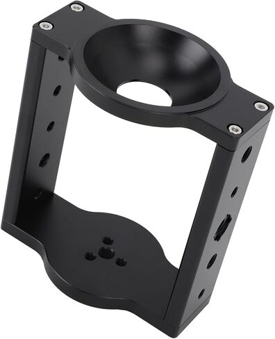 Fabater 75mm Tripod Head Bowl Riser, 5.3in Height Enhancement Aluminum Half Ball Flat Bowl Riser 10kg Load Capacity with Multiple 1/4in 3/8in Threads for Video Camera DSLR Slider Tripod in Saudi Arabia