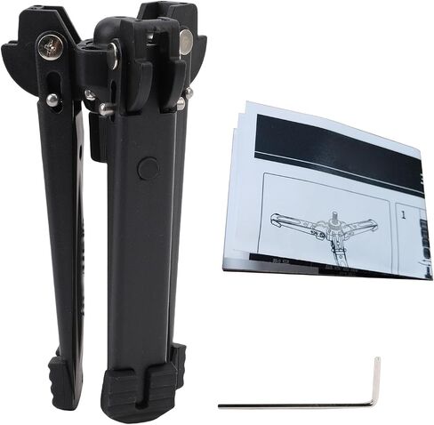 Bewinner Compact Tripod Base with 3/8 Inch Screw, 145mm Legs Desktop Stand with Anti Slip Pads for Monopod DSLR Camera PTZ Stabilizer, for Stable Vlogging and Photography in Saudi Arabia