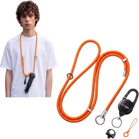 Lanyard for Insta360 Luna Ultra/DJI Osmo Pocket 4, Shoulder Strap Quick Snap Crossbody Strap Diagonal Lanyard Accessories for DJI Osmo Pocket 4/3 (Pink) in Saudi Arabia