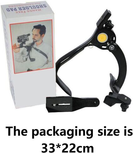 DSLR Holder Stabilizer Camera Shoulder Pad for Cameras Camcorders Up to 6KG with Easy Installation Camera Stabilization Hand Grip in Saudi Arabia