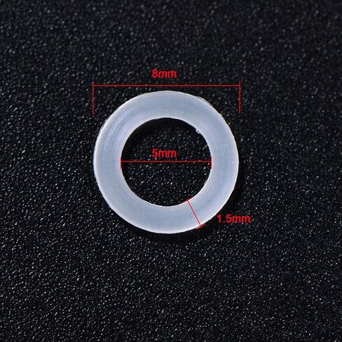 Sumind 200 Pcs O Rings Keyboard Clear Rubber Mechanical Keyboard O-Ring in Saudi Arabia