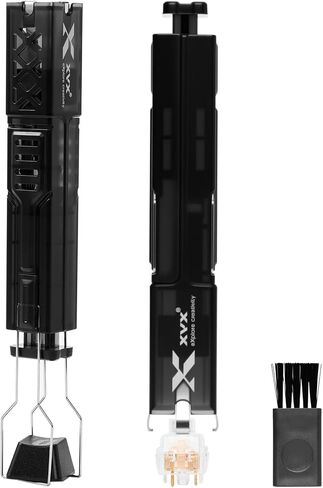 OHY 2 in 1 Keycap Puller and Switch Puller, ABS Plastic Mechanical Keyboard Removal Tool, Universal Keyboard Maintenance Kit, Easy to Detach Keycaps & Switches with Bonus Mini Cleaning Brush, Black in Saudi Arabia