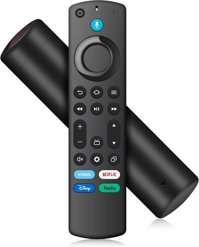 Voice Remote Replacement Fit for Fire Smart TV Stick(HD/Lite/2nd/3rd Gen/4K/4K Max), for Insignia/Toshiba/Pioneer/Omni QLED Series Fire Smart TVs with Voice Controller in Saudi Arabia