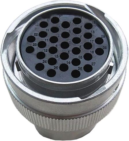 1 Set 31 Pin HD34-24-31PE-059 HD36-24-31SE-059 Plug Metal Connector Metal Head with Tail Clip(31p Male) in Saudi Arabia