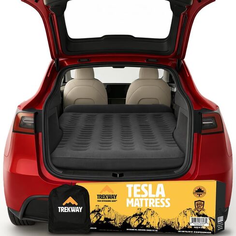 Offroading Gear Tesla Model Y Inflatable Air Mattress | 2019-2026 | Extra Thick 9" | Car Camping Bed for Two Adults | Tesla Accessories | Trekway in Saudi Arabia
