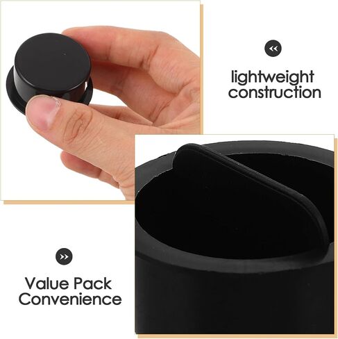 10pcs Protective Telescope Lens Covers, Black Plastic Replacement Dust Caps for 1.25 Inch Optical Instruments, Providing Maximum Lens Protection and Withstanding Outdoor Astronomy in Saudi Arabia