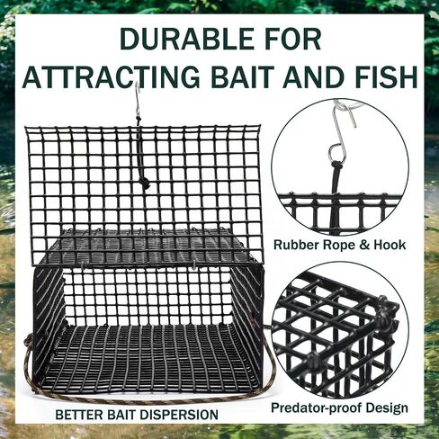 Fishing Chum Cage with Sliding Door in Saudi Arabia