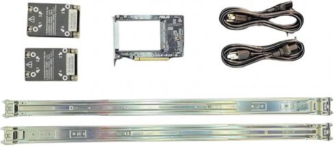 خادم ASUS Dual AMD EPYC 4X NVME 1U، 2X EPYC 7742 2.25 جيجا هرتز 64 وحدة معالجة مركزية، ذاكرة الوصول العشوائي DDR4 سعة 64 جيجابايت، 2X 1.92 تيرابايت SSD، 10 جيجابت، 1600 وات، القضبان، RS700A-E11-RS4U (متجدد) in Saudi Arabia