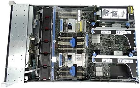 HP Proliant DL380P G8 8 Bays 2.5 Server - 2X Intel Xeon E5-2650 2.0GHz 8 Core - 64GB DDR3 REG Memory P420i 512MB Raid Controller - 600GB (2X 300GB 10K SAS HDD) - 2X 750w PSU (Renewed) in Saudi Arabia