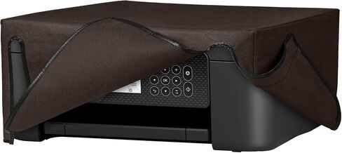 kwmobile Dust Cover Compatible with Epson Expression Premium XP-7100 - Printer Case - Fabric Protector Cover - Dark Grey in Saudi Arabia