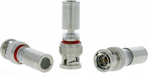 موصلات ضغط BNC الكهربائية المثالية، 89-5047، RG-59، 35-Ct. in Saudi Arabia