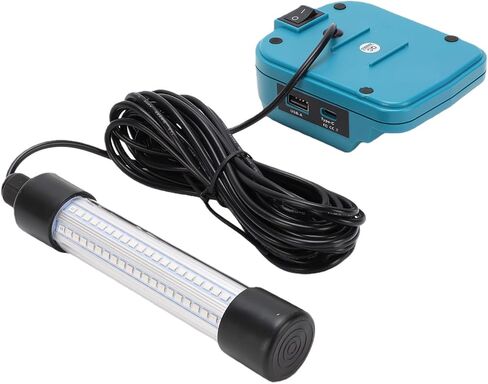 Hilitand LED Fishing Light 1300LM for Night Fishing Kayak Dock 18V Battery Compatible in Saudi Arabia