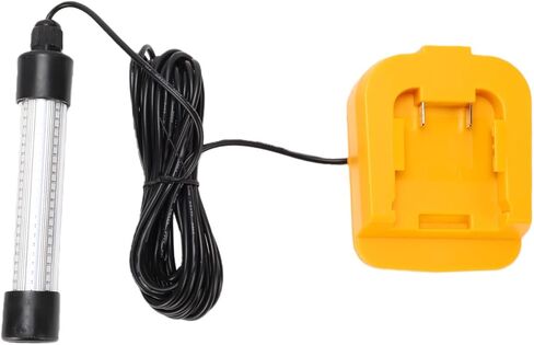 FTVOGUE LED ضوء الصيد تحت الماء، أخضر محمول 1300 لومن 13 وات 360 درجة ضوء بنك الطاقة الغاطس لقارب الرصيف IP68 الراتنج مختوم كابل 5 متر USB A C in Saudi Arabia