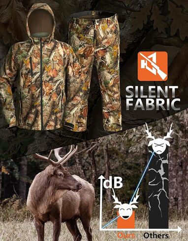 Hunting Clothes For Men, Silent Hunting Suit,Camouflage in Saudi Arabia