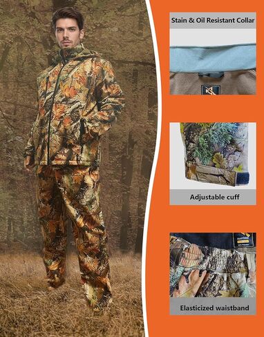 Hunting Clothes For Men, Silent Hunting Suit,Camouflage in Saudi Arabia