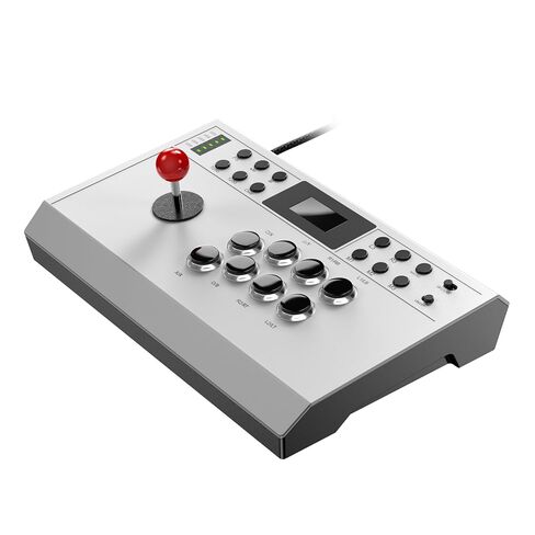 LENISUOLE Wired Arcade Stick Compatible with PS5/PS4/PC/, for PS5 Fight Stick with Programming Function, Turbo Function, 9.8FT Braided Cable Fight Stick in Saudi Arabia