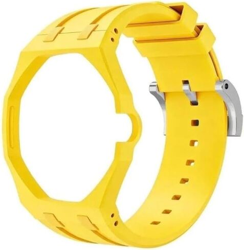 Bioceramics Case TPU Straps Compatible with AP Swatch Royal Pop Watch Band in Saudi Arabia