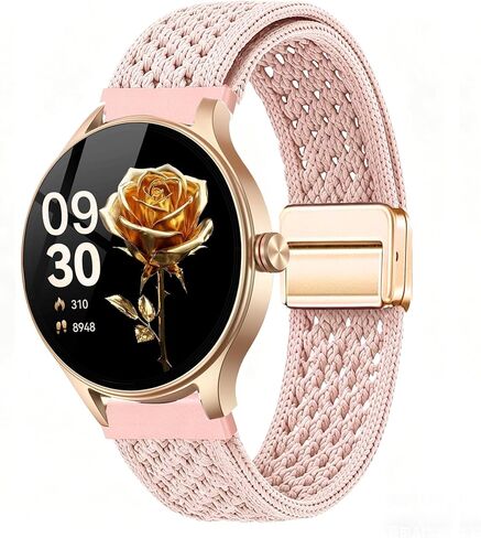 Lamshaw DR03, DR05, DR06 Smart Watches Bands, Quick Release Breathable Sport Loop Braided Nylon Strap Compatible with DR03, DR05, DR06 Smart Watches in Saudi Arabia