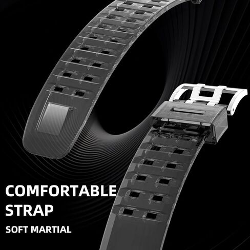 iMangoo Sports Band with Bumper Case for Apple Watch Ultra 3/2/1 49mm Black in Saudi Arabia