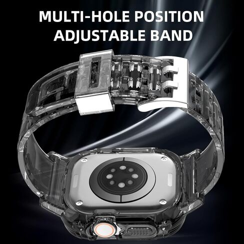 iMangoo Sports Band with Bumper Case for Apple Watch Ultra 3/2/1 49mm Black in Saudi Arabia