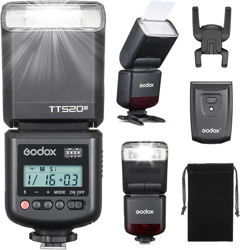 فلاش كاميرا Godox TT520III، فلاش GN33 Hotshoe مع مشغل لاسلكي RT-16 in Saudi Arabia