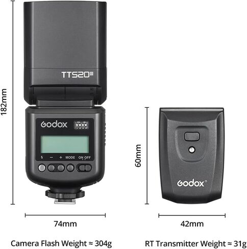 GODOX TT520III Universal Camera Flash Speedlite(TT520II Upgraded) in Saudi Arabia