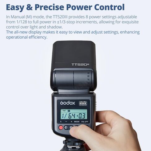 GODOX TT520III Universal Camera Flash Speedlite(TT520II Upgraded) in Saudi Arabia