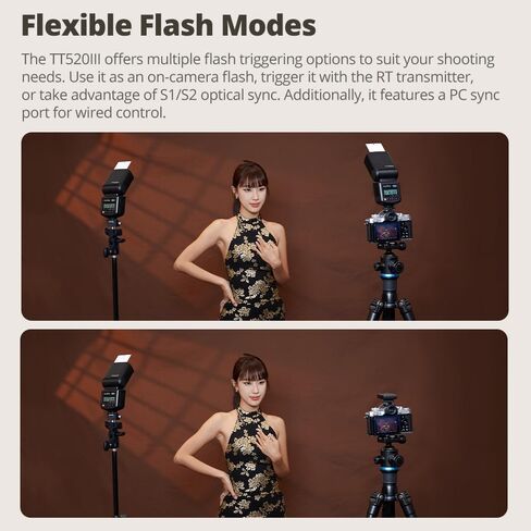 GODOX TT520III Universal Camera Flash Speedlite(TT520II Upgraded) in Saudi Arabia