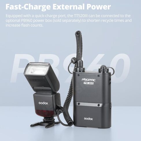 GODOX TT520III Universal Camera Flash Speedlite(TT520II Upgraded) in Saudi Arabia