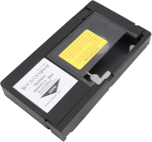 Fabater VHS C Adapter, Motorized Battery Operated Compact One Touch Control VHS Player for C and Tapes, Cassette Adapter with Electric Mechanism for Camcorders and Home in Saudi Arabia