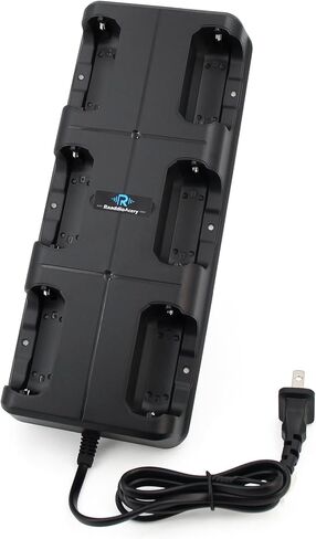 6-Way Multi-Unit Charger for Retevis RT22 RT22S WLN KD-C1 Zastone X6 NKTECH NK-U1 Zeadio ZS-B1 Luiton LT-316 Radtel RT-10 Walkie Talkie and Battery in Saudi Arabia