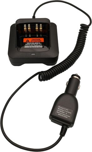 NTN8831 Rapid Charger DC 12V/24V Car Charger Compatible for Motorola XTS1500 XTS2500 XTS3000 XTS5000 PR1500 MT2000 MTS2000 HT1000 GP900 GP1200 NTN9858 NTN8923 NTN7143 Battery in Saudi Arabia