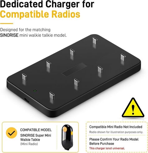 8-Slot USB-C Charging Dock for Two-Way Radios & Small Devices in Saudi Arabia