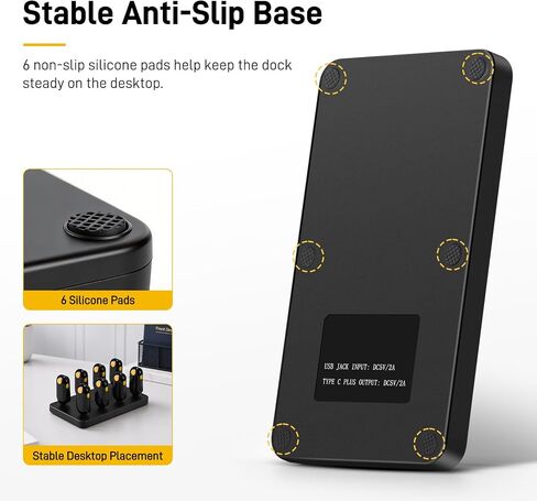 8-Slot USB-C Charging Dock for Two-Way Radios & Small Devices in Saudi Arabia