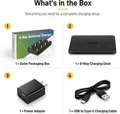 8-Slot USB-C Charging Dock for Two-Way Radios & Small Devices in Saudi Arabia