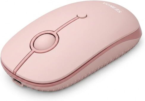 seenda MOU001 Bluetooth Wireless Mouse for Laptop,Slim Computer Mice,Purple in Saudi Arabia