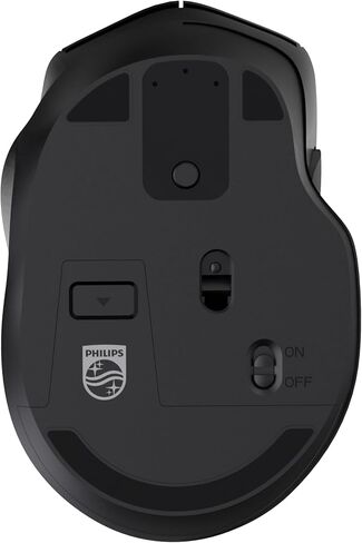PHILIPS Wireless Mouse for Laptop, Silent Click, 4000 DPI High Precision in Saudi Arabia