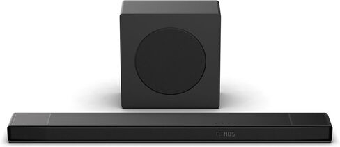 شريط صوت Hisense AX3120Q 3.1.2Ch مع مضخم صوت لاسلكي، Dolby Atmos، DTS:X، Bluetooth 5.3، Roku TV Ready، HDMI/AUX/ARC/Optical/USB، EzPlay 3.0، 7 أوضاع EQ، Hi Concerto (متجدد) in Saudi Arabia