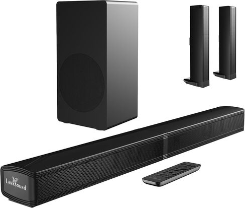 مكبر صوت LARKSOUND 4.1 مع مضخم صوت ونظام صوت محيطي للتلفزيون in Saudi Arabia