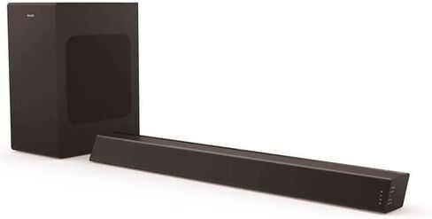 Philips B7305 2.1 Channel 300 Watts Dolby Audio Performance Soundbar Speaker with Wireless Subwoofer, HDMI ARC (TAB7305) in Saudi Arabia