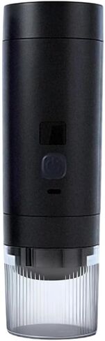 Gralara Portable Electric Coffee Rechargeable Electric Coffee Compact for Commuters, Camping, Array, Black in Saudi Arabia