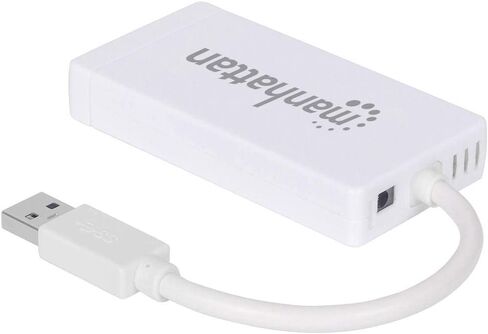 Manhattan 3Port USB Hub/Ethernt (507578) in Kuwait