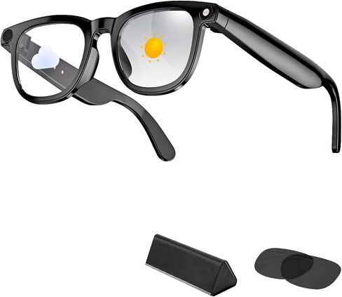 Vistefly AI Smart Glasses with Camera 12MP in Saudi Arabia