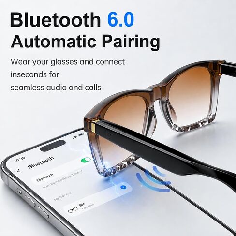 BT Smart Glasses for Women – Open-Ear Sunglasses with Speakers in Saudi Arabia